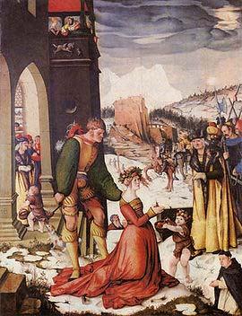 Hans Baldung Grien Beheading of St Dorothea by Baldung